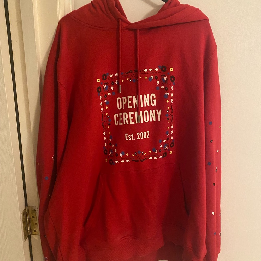 Opening ceremony hoodie